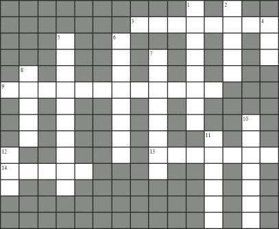 graphic of citizenship crossword puzzle